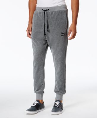 puma velour t7 pants