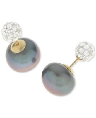 ball back earrings