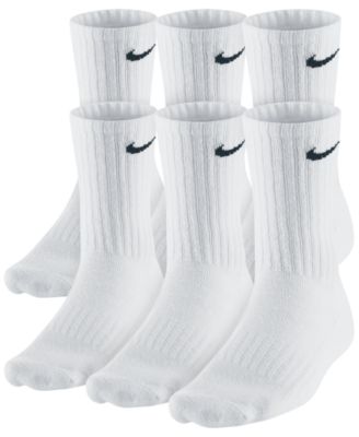 Nike Men's Cotton Crew Socks 6-Pack 