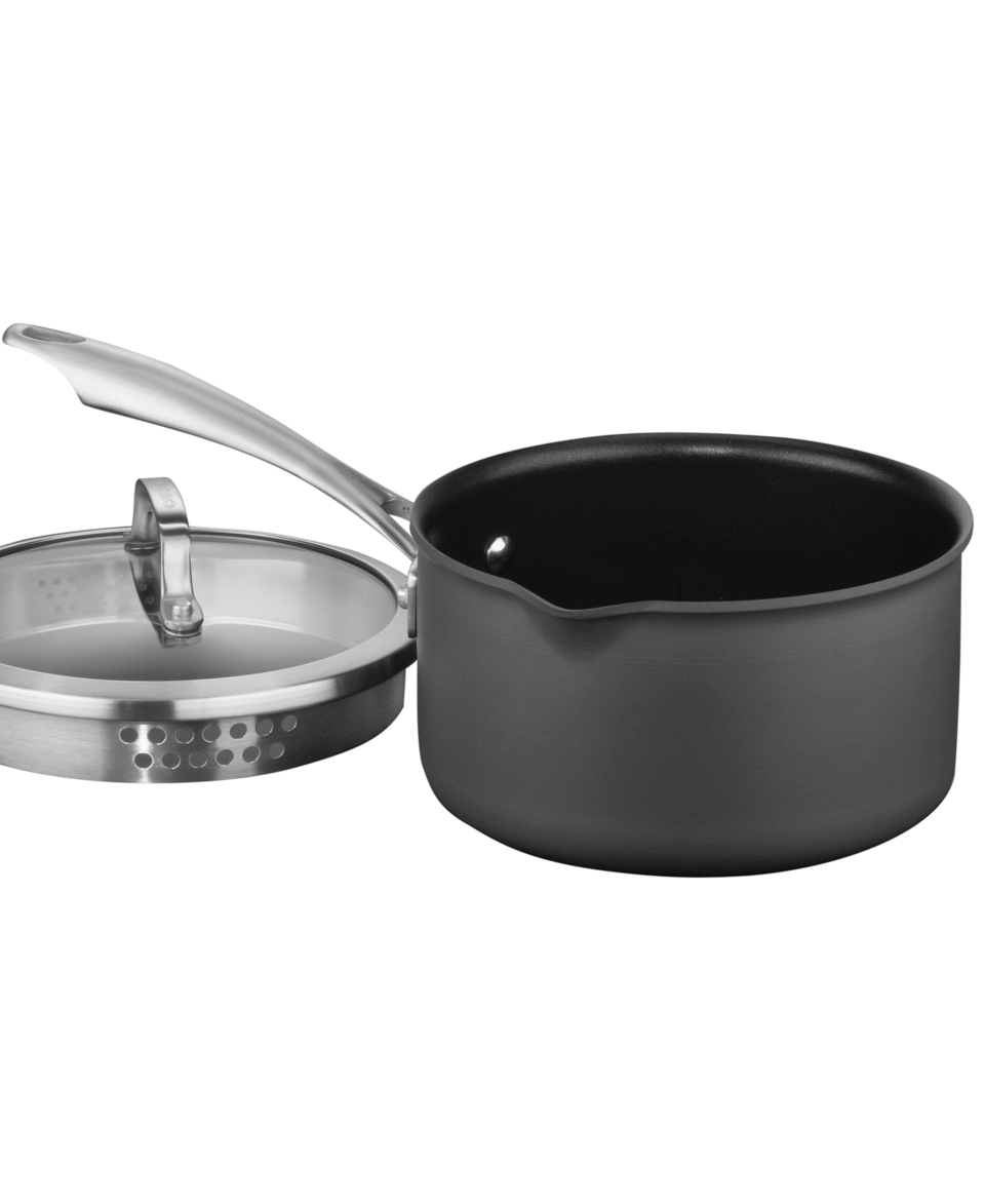 Cuisinart DS Anodized Pour Saucepan, 2Qt. with cover   Cookware