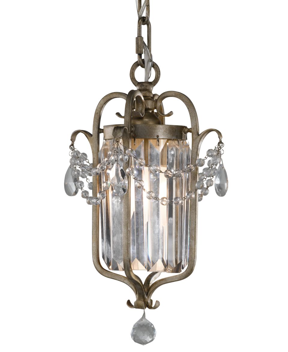 Pacific Coast Chandelier, Iron Scroll Urn  