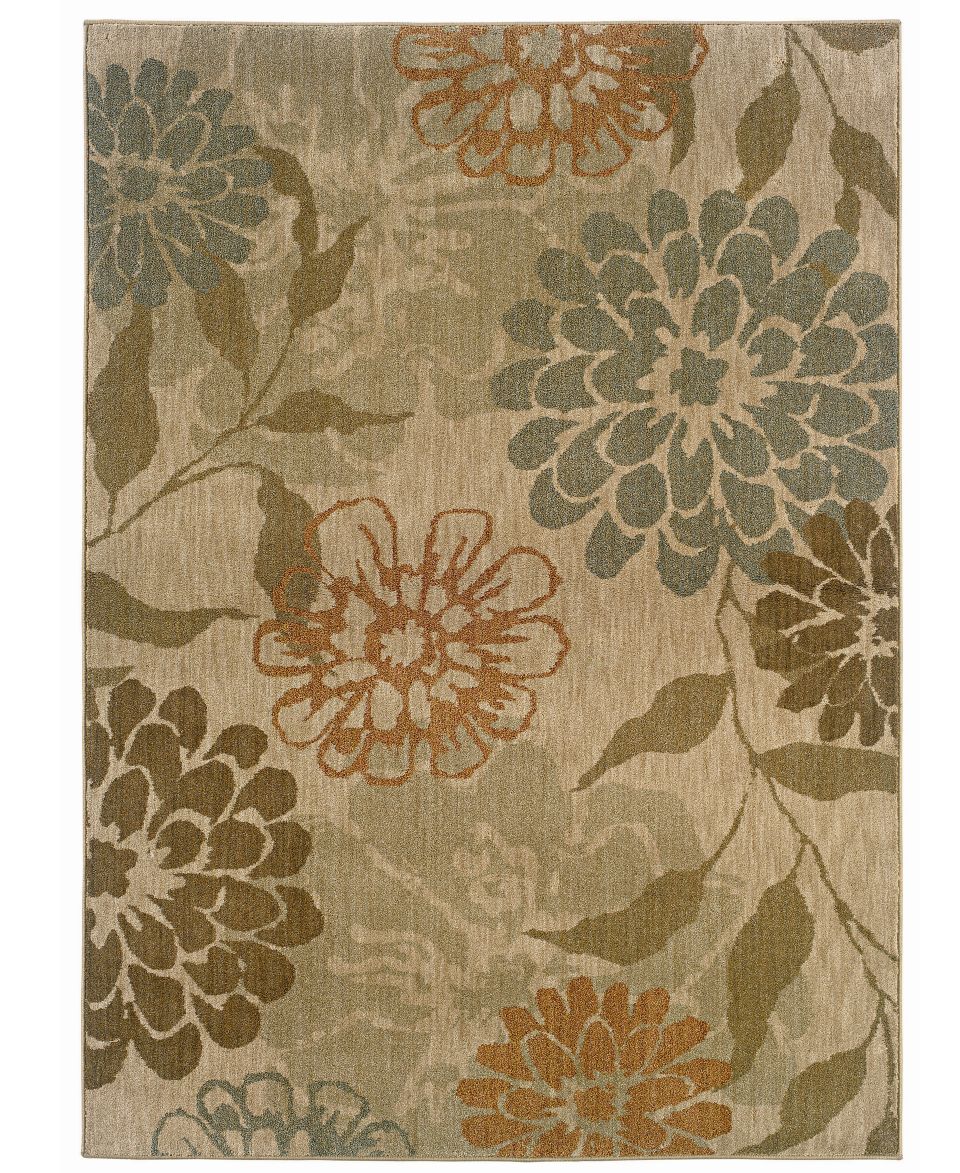 MANUFACTURERS CLOSEOUT Sphinx Area Rug, Perennial 1134A 78 Round