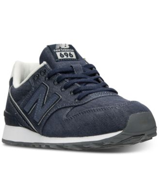 New Balance Women's 696 Denim Casual Sneakers from Finish Line \u0026 Reviews -  Finish Line Athletic Sneakers - Shoes - Macy's
