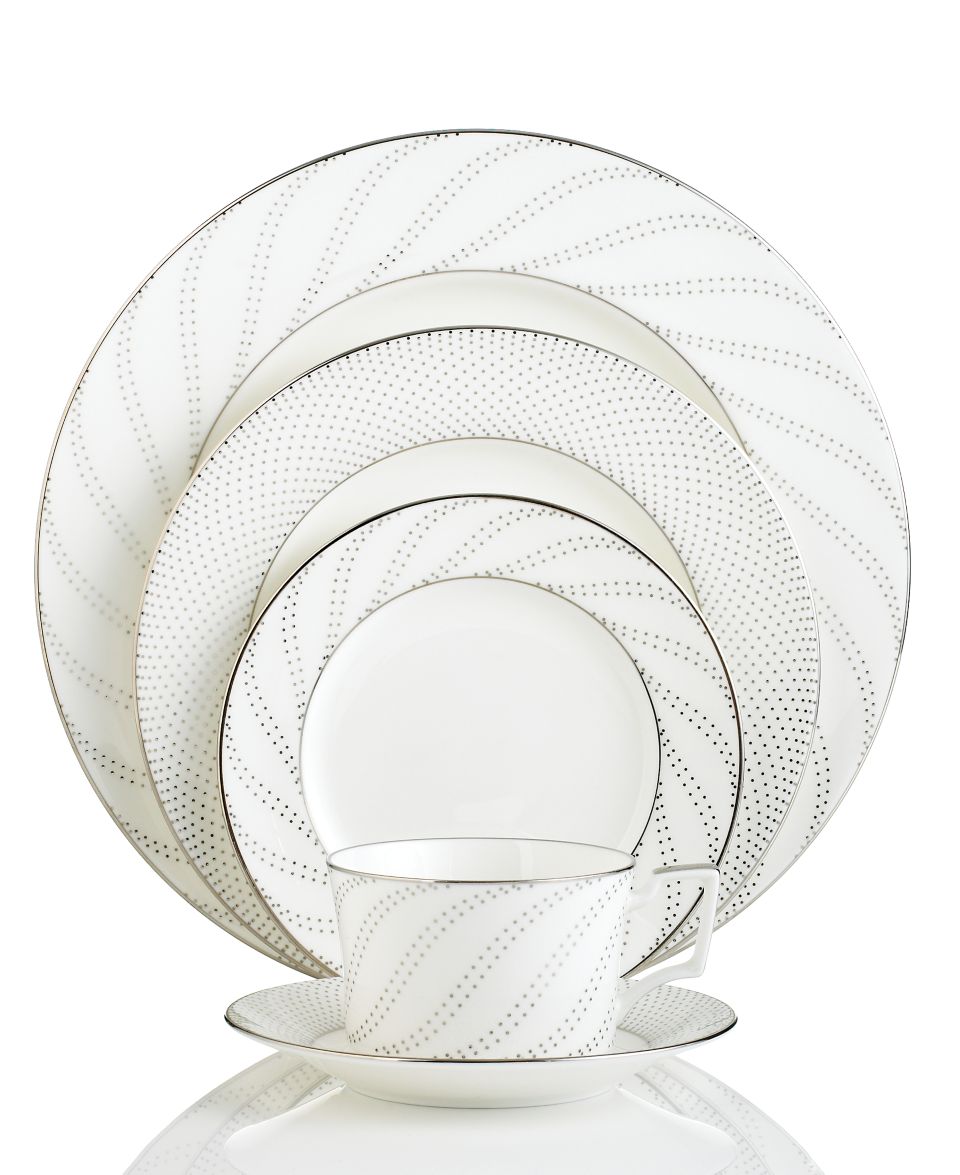 Noritake Dinnerware, Platinum Waltz Collection