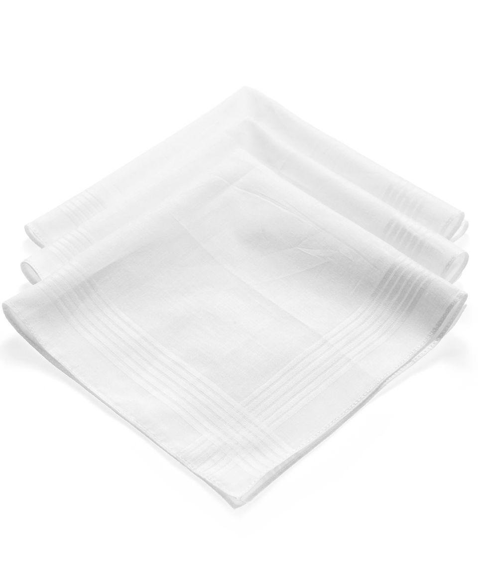 Club Room Handkerchiefs, 3 Pack Handkerchief Box Set   Mens Mens