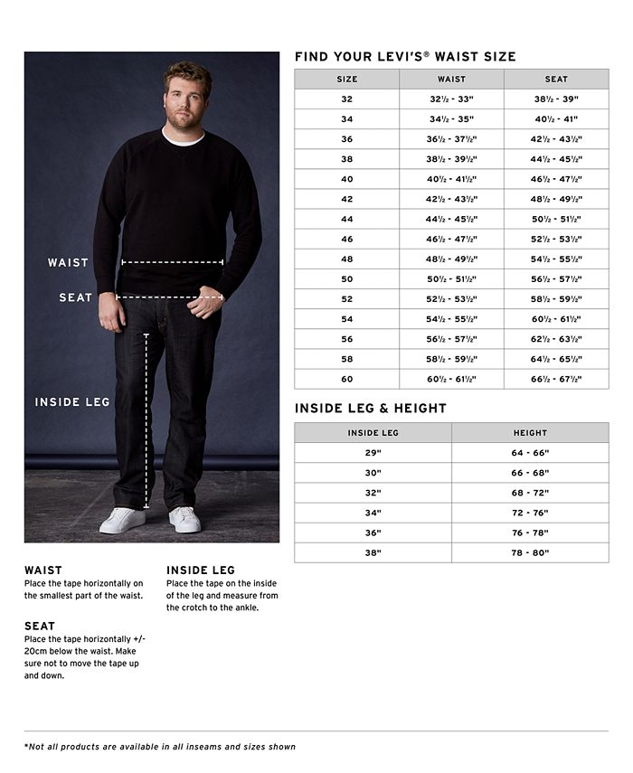 levi's shrink to fit guide