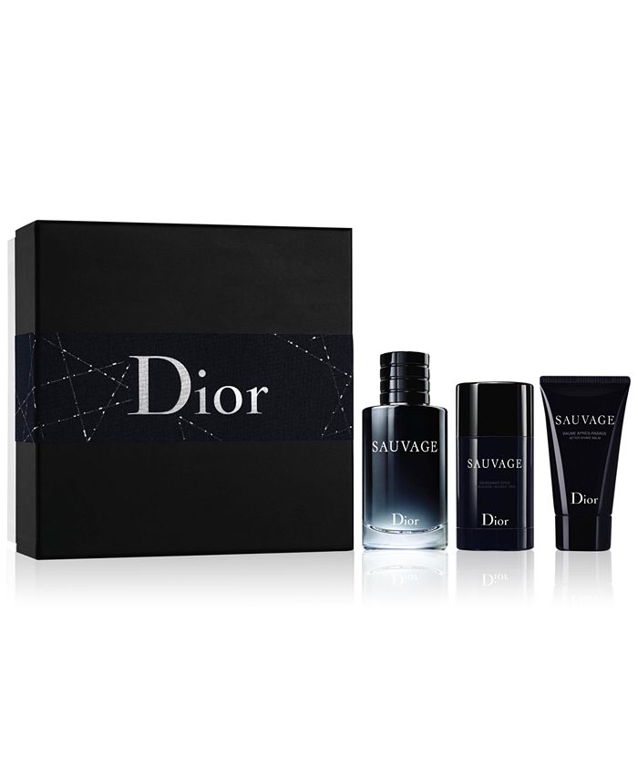 Dior Men's 3-Pc. Sauvage Gift Set & Reviews - All Perfume - Beauty - Macy's