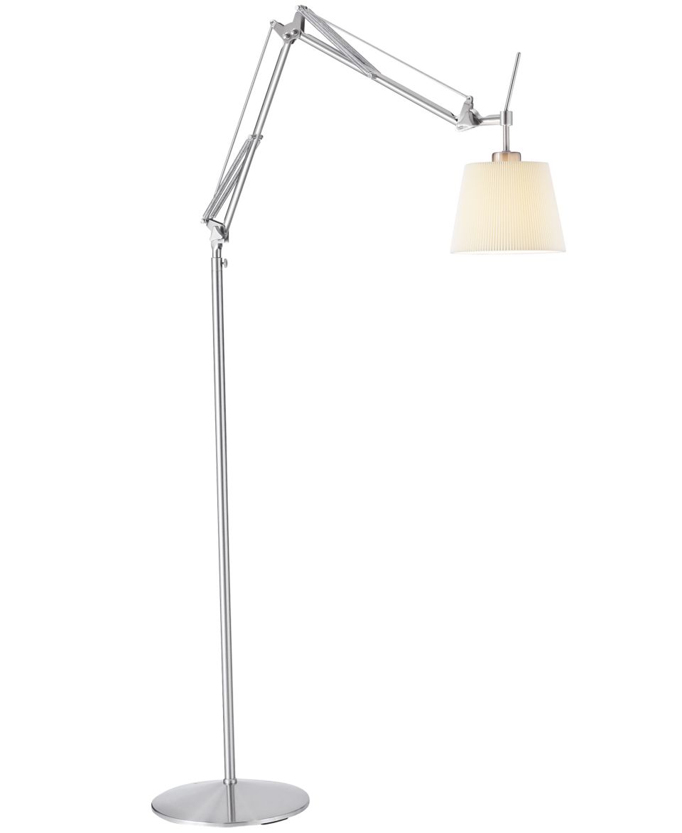 Lighting Enterprises Floor Lamp, Phar Polished Nickel