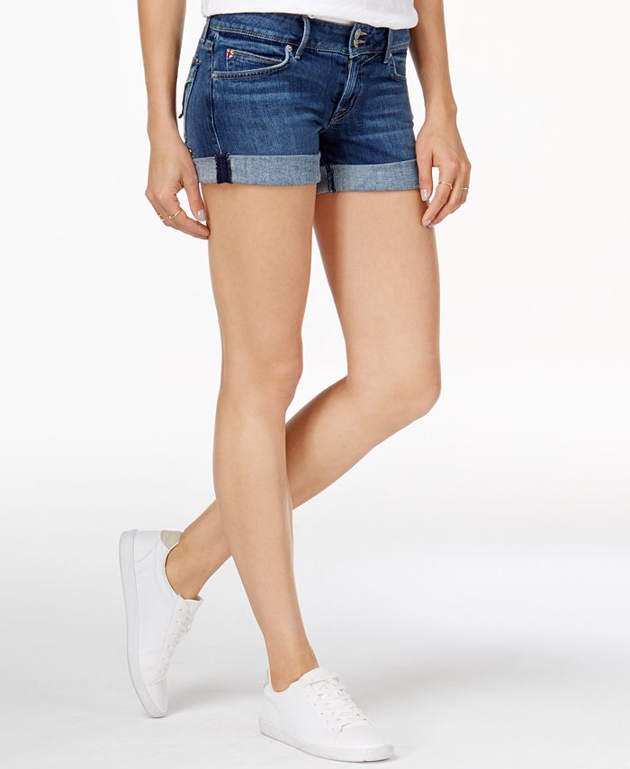 Hudson Jeans Croxley Cuffed Denim Shorts & Reviews - Shorts - Women ...