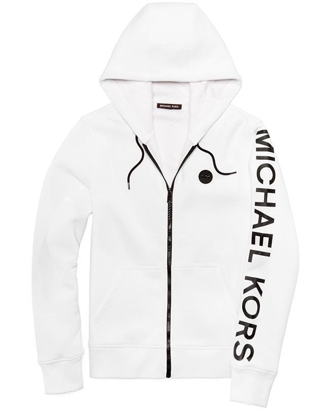 Michael Kors Men's LogoPrint Fleece Hoodie Created For Macy's