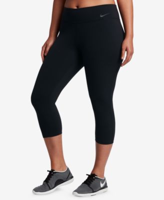 compression capris plus size
