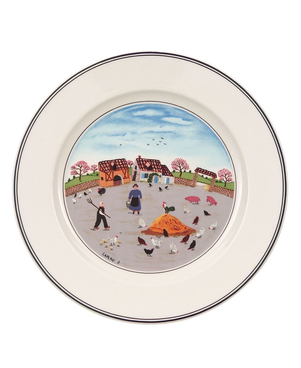 Villeroy & Boch Dinnerware, Design Naif Salad Plate By the Fireside