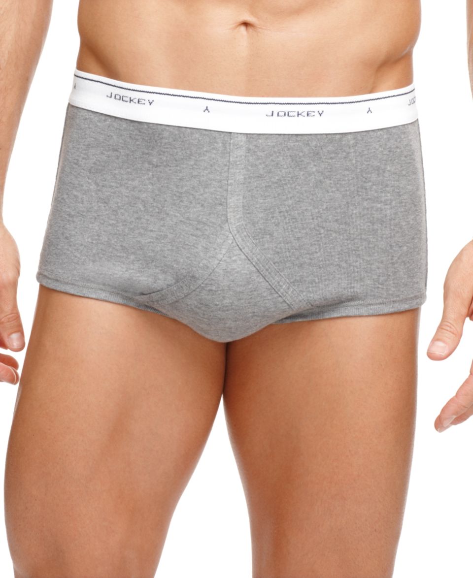 Jockey Underwear, Classic Collection Full Rise Brief 3 Pack   Mens