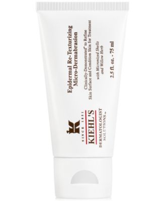 Компания Kiehl's с 1851 года производит дерматологические растворы для микродермабразии, восстанавливающие структуру эпидермиса, 2,5 унции. белый
