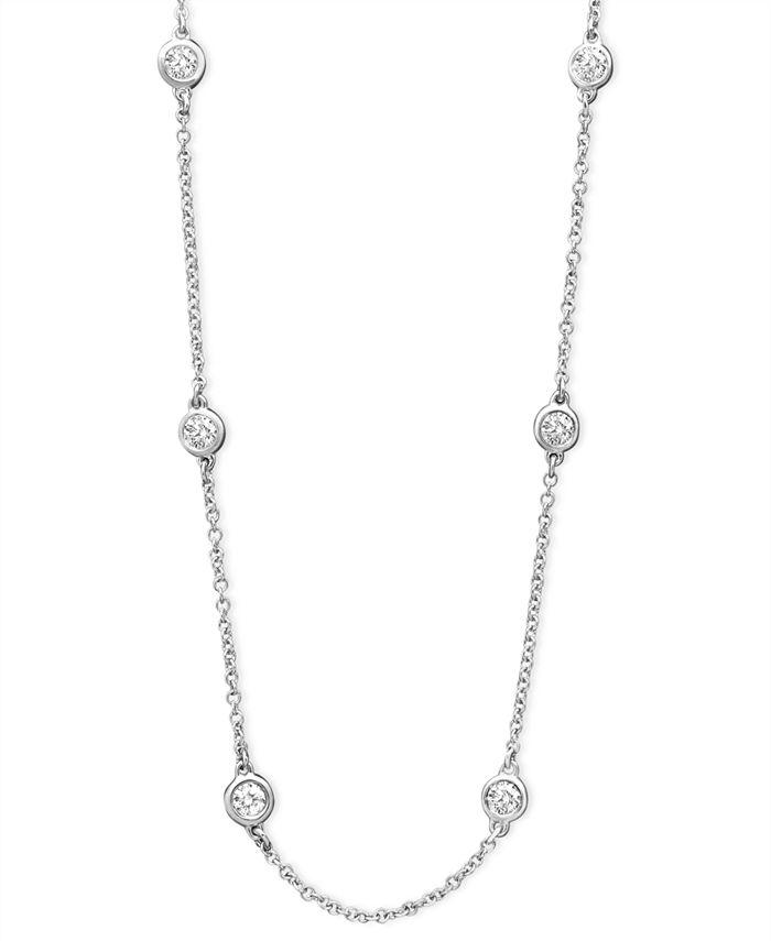 EFFY Collection Trio by EFFY® Diamond Station Necklaces & Reviews