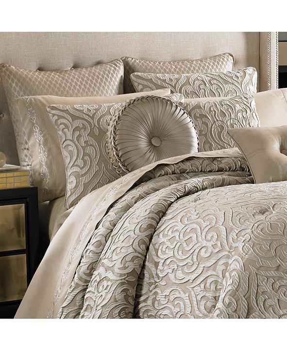 J Queen New York Astoria Queen 4Pc. Comforter Set & Reviews Comforters Bed & Bath Macy's