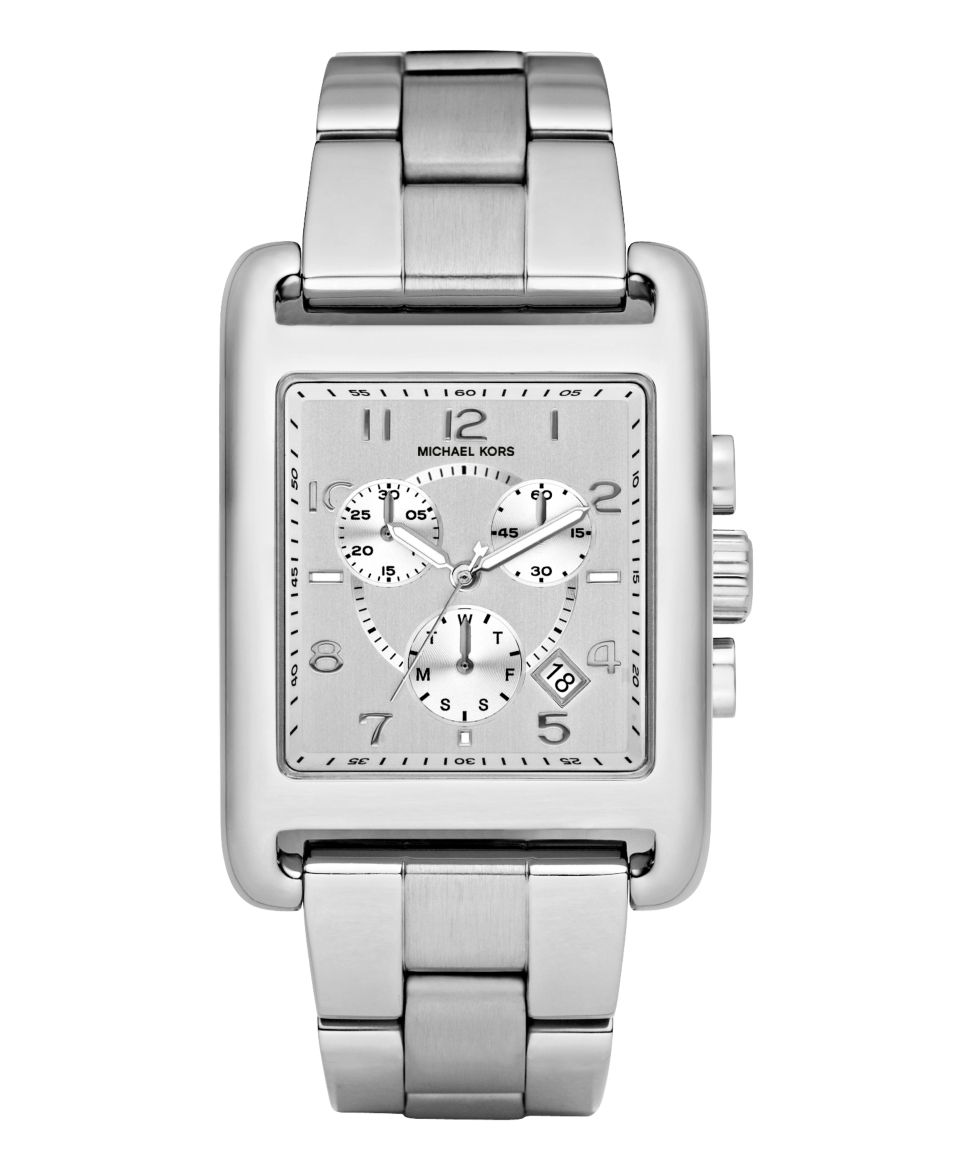Michael Kors Watch, Womens Chronograph Stainless Steel Bracelet 36mm