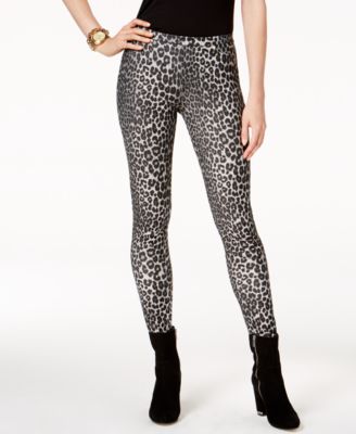 michael kors leopard pants