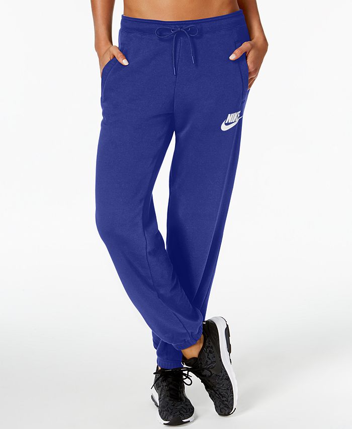 nike women's sportswear collection essentials curve fleece pants