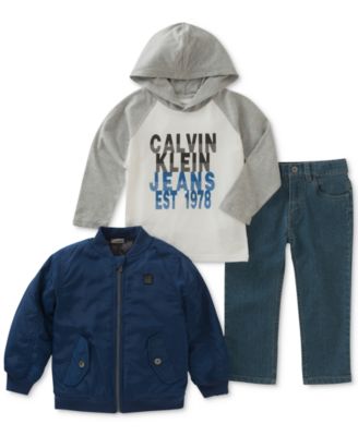 calvin klein baby boy jacket