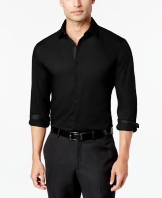 mens long sleeve dress shirts macy's