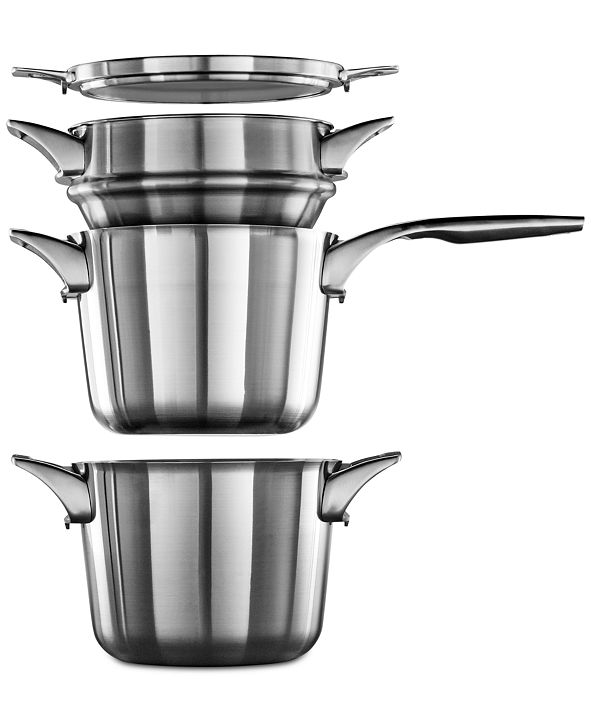 Calphalon Premier SpaceSaving Stainless Steel 4.5Qt. DoubleBoiler