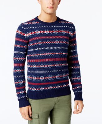 tommy hilfiger fair isle sweater