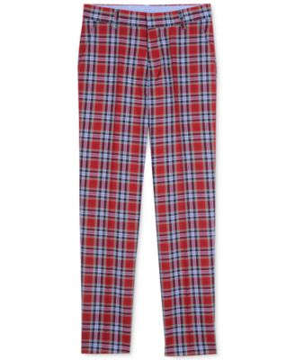 boys tartan pants