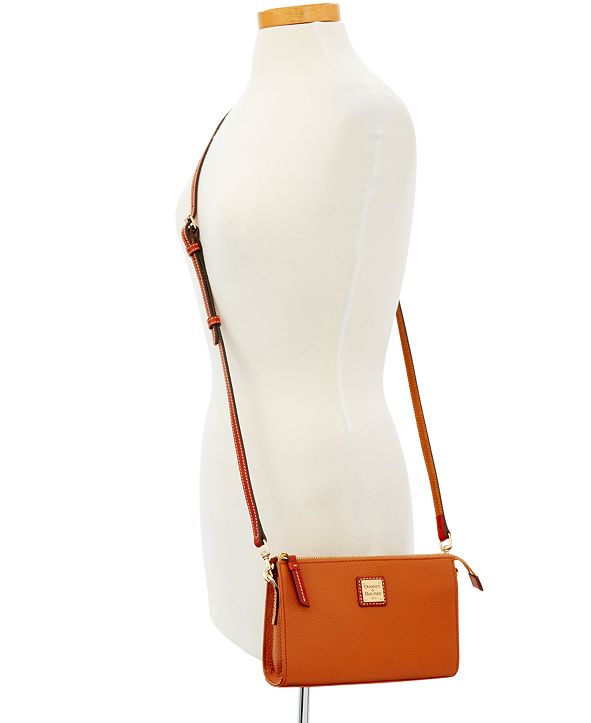 Dooney & Bourke Janine Pebble Leather Crossbody & Reviews - Handbags ...