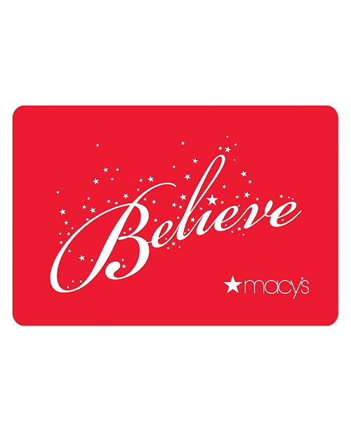Macy S Believe E Gift Card Reviews Gift Cards Macy S