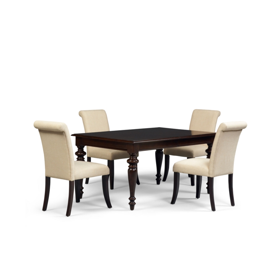   Room Furniture, 5 Piece Set (Rectangular Table and 4 Side Chairs