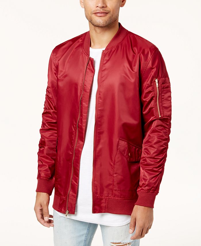 Jaywalker Men's Nylon Baseball Jacket & Reviews Coats & Jackets Men