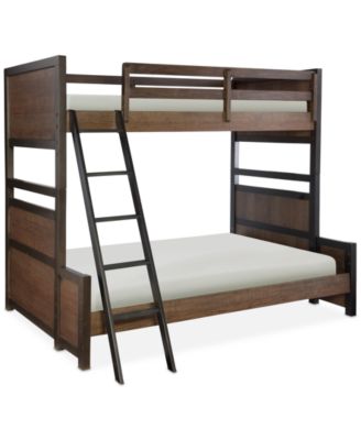 kids bunk bed twin over full