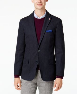 mens denim sport coat