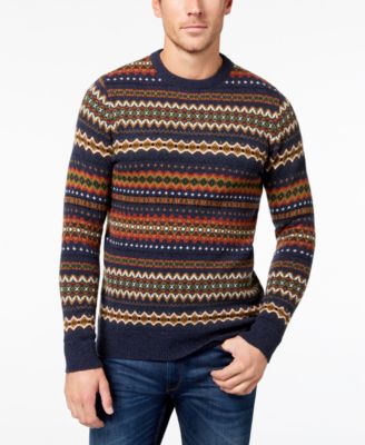 barbour fair isle sweater