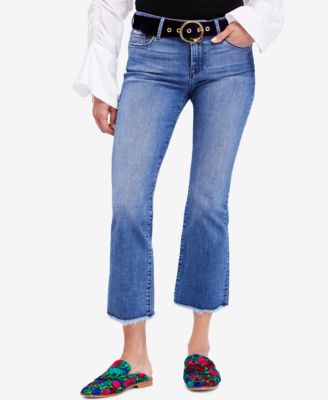 free people cropped jeans