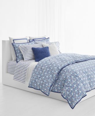 ralph lauren blue bedding