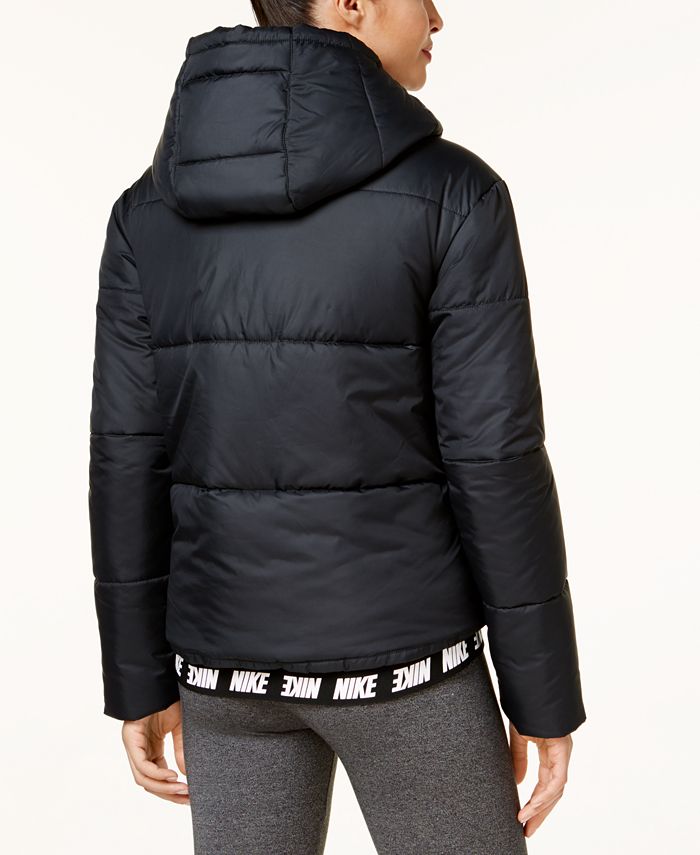 nike tan puffer jacket