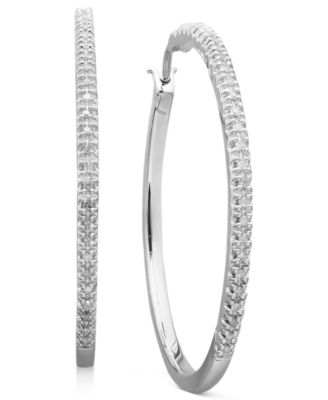 macys sterling silver earrings