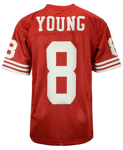 Mitchell Ness Men S Steve Young San Francisco 49ers Authentic Football Jersey Reviews Sports Fan Shop By Lids Men Macy S
