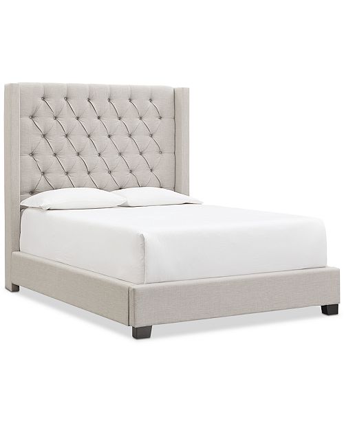 Furniture Monroe Ii Upholstered Queen Bed Created For Macy S Reviews Furniture Macy S