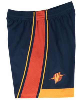 mitchell ness warriors shorts