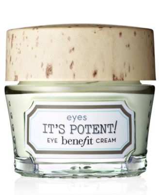 benefit cosmetics it's potent eye cream