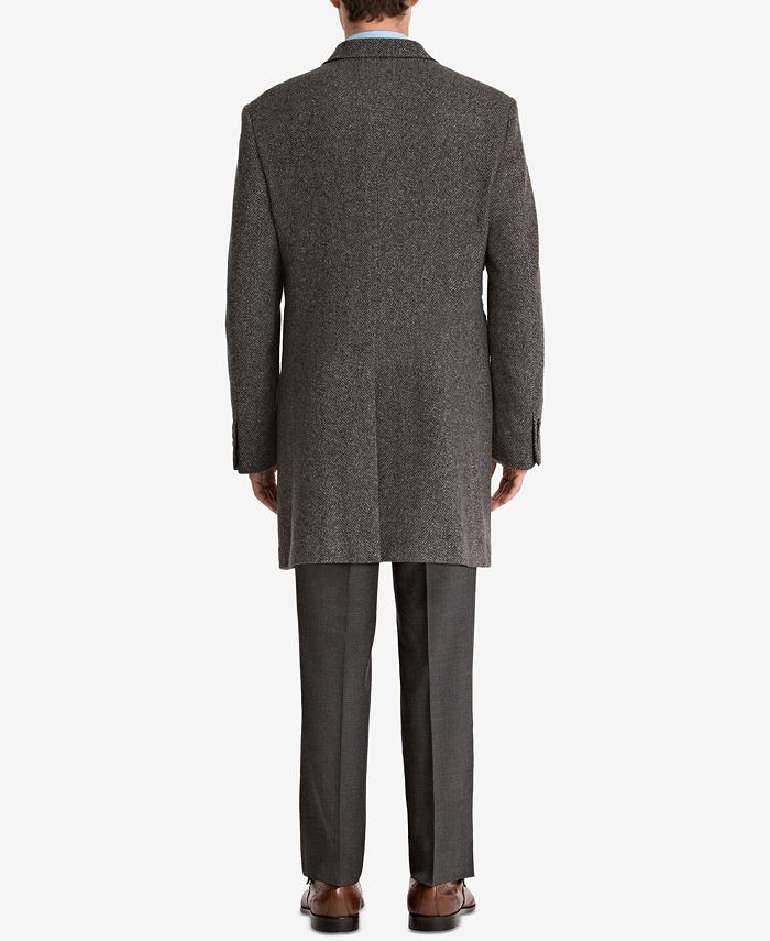 lauren ralph lauren double breasted herringbone wool jacket