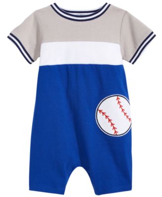 baby baseball romper