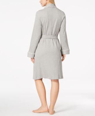 lauren ralph lauren quilted shawl collar short robe