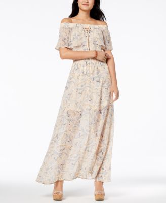 macys peasant dress