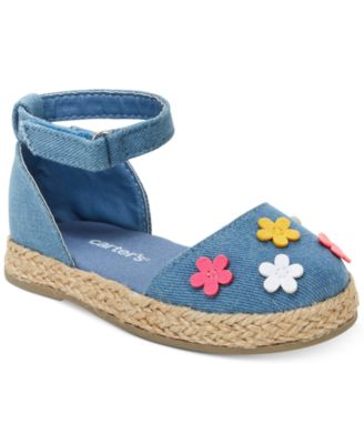 girls denim sandals