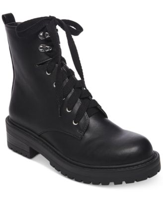 madden girl combat boots black