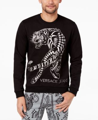 versace sweatshirt gold